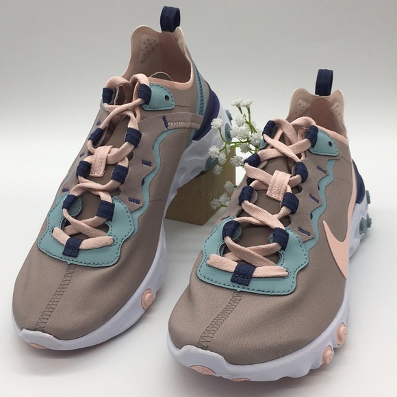 nike react element 55 pumice sanded purple